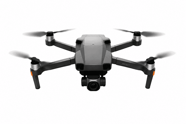 Dron volando sobre la plataforma DroneJob